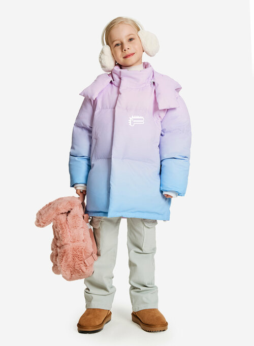 Пуховик детский FABLE Baby pink (Pink), 110