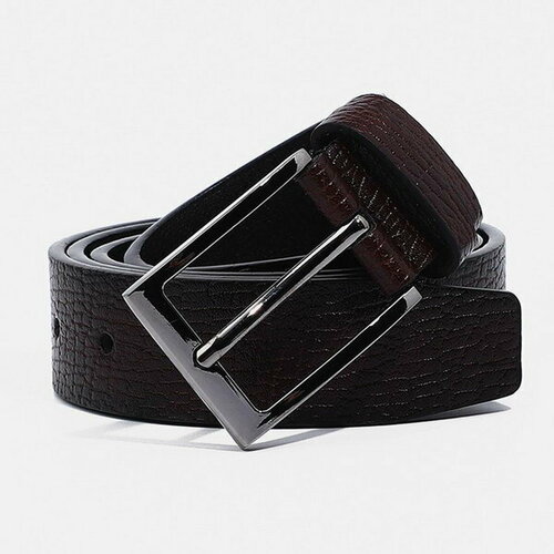 фото Ремень сима-ленд, размер 125, коричневый сима-лэнд