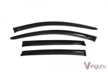 Дефлекторы окон Vinguru Chevrolet Captiva накладные скотч к-т 4 шт, материал акрил 2006-2016 VINGURU AFV86706