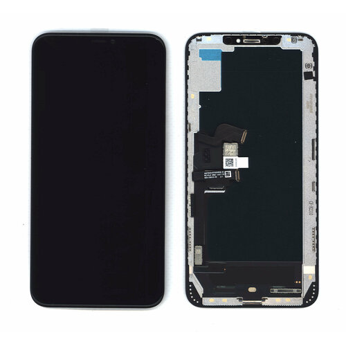 Дисплей Amperin для Apple iPhone XS Max в сборе с тачскрином черный