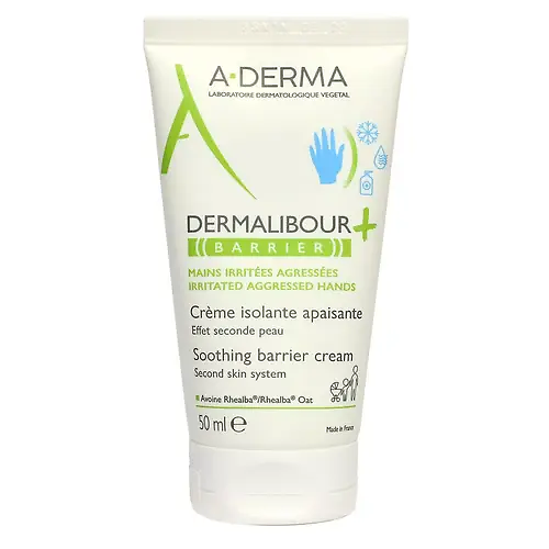 A-DERMA DERMALIBOUR + BARRIER Защитный крем, 50 мл