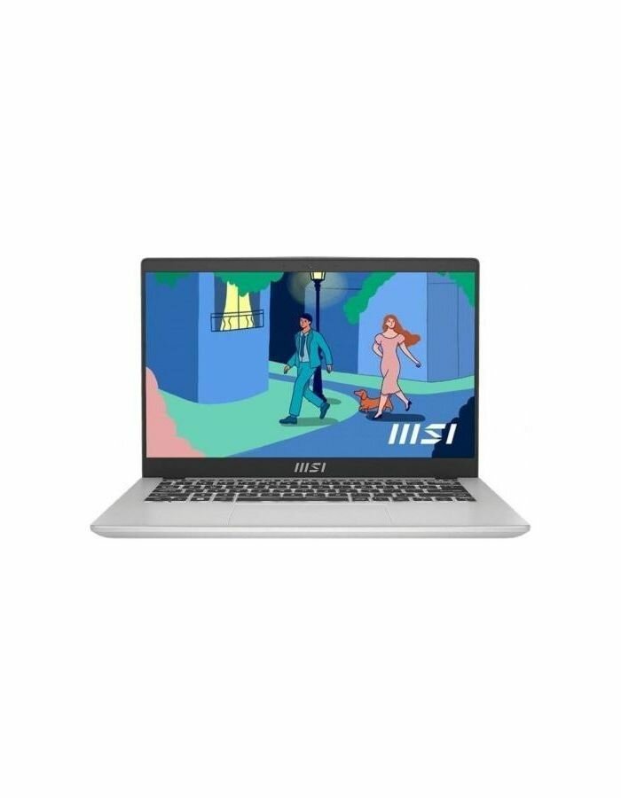 Ноутбук MSI Modern 14 C12M-240XRU серебристый (9s7-14j111-240) - фото №12