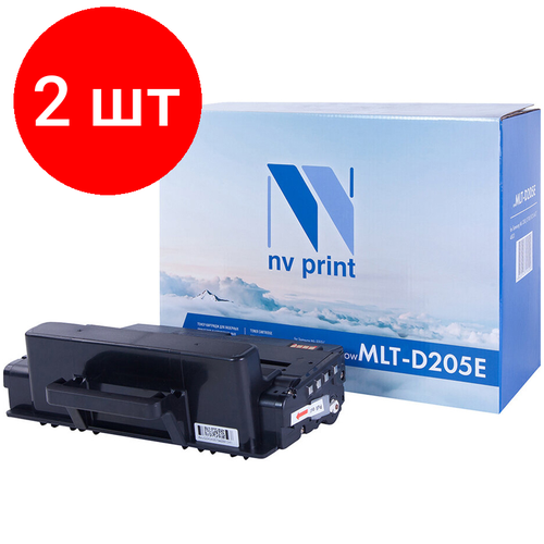 Комплект 2 шт, Картридж совм. NV Print MLT-D205E черный для Samsung ML-3310/3710/SCX-4833/5637 (10000стр.) (Под заказ)