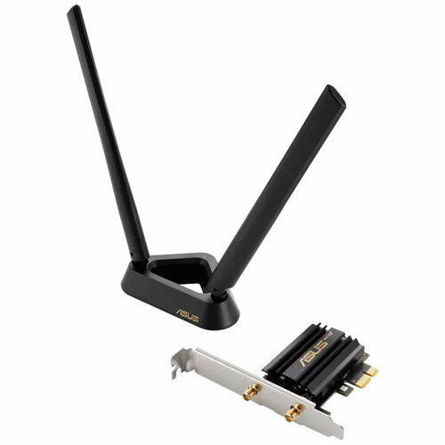 Адаптер беспроводной связи Asus (Wi-Fi) PCE-AXE59BT/EU , RTL 90IG07I0-MO0B00 адаптер беспроводной связи asus wi fi pce axe59bt eu rtl 90ig07i0 mo0b00