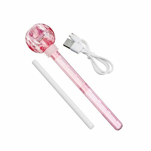 Увлажнитель воздуха Чупа-Чупс HM-23 ультразвуковой погружной подсветка USB розовый 9936763 56600₽