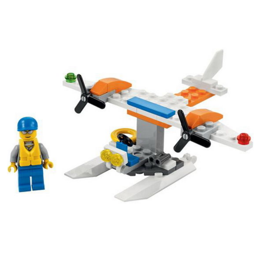 Конструктор LEGO City 30225 Гидросамолет береговой охраны, 37 дет.