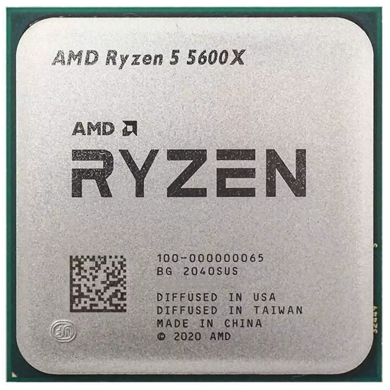 AMD Процессор AMD Ryzen 5 5600X AM4, 6 x 3700 МГц, BOX