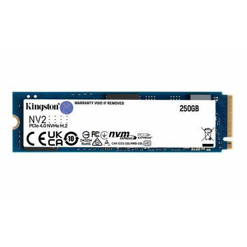 Накопитель SSD жесткий диск M.2 250GB NV2 SNV2S/250G Kingston твердотельный накопитель kingston 250 gb nv2 snv2s 250g