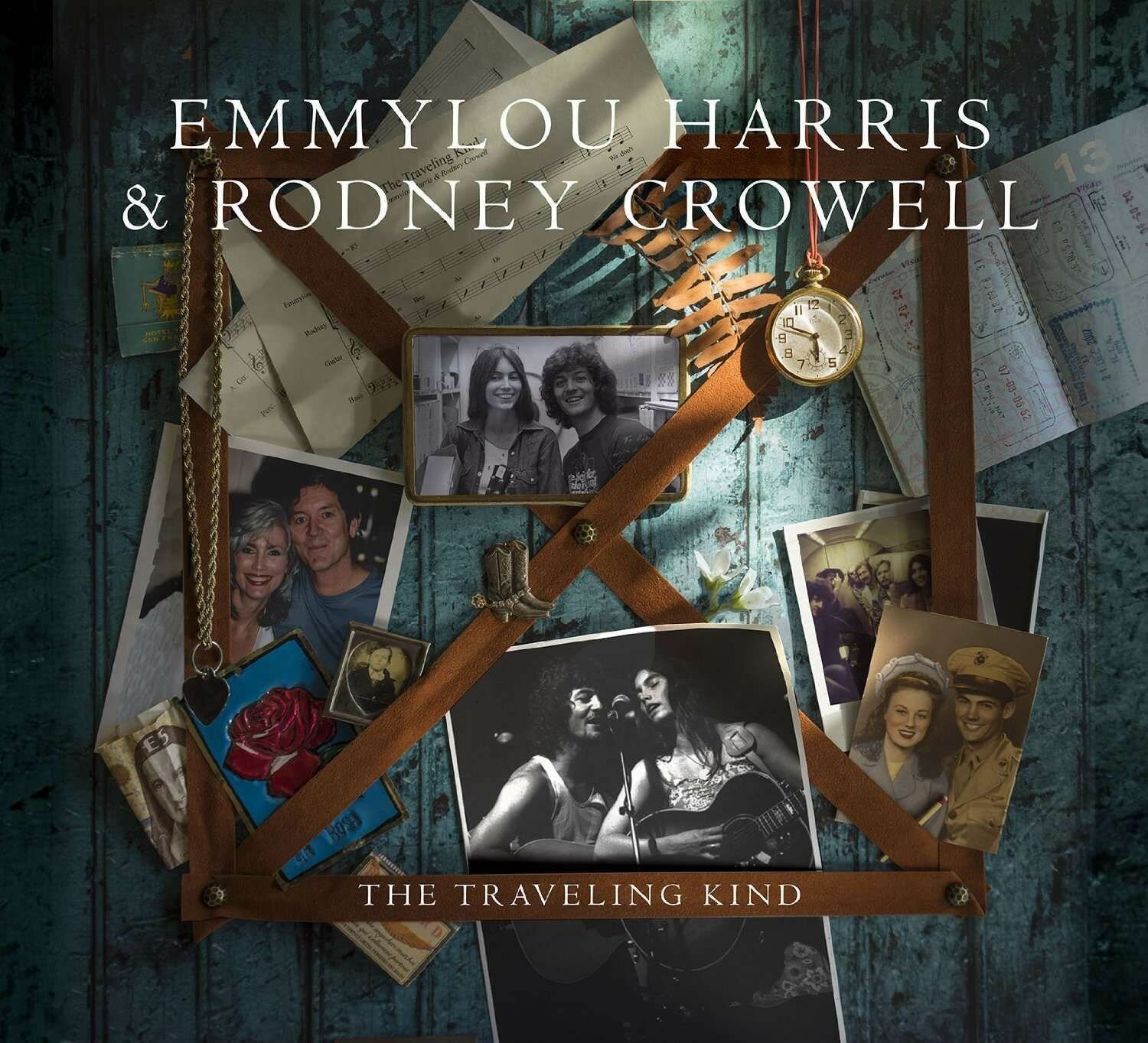 Emmylou Harris, Rodney Crowell - The Traveling Kind Виниловая пластинка Warner Music - фото №4