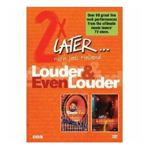 Later. With Jools Holland - Even Louder. 2 DVD audio cd holland jools