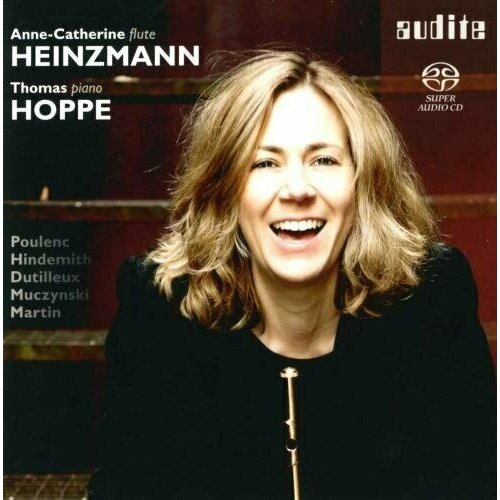 sonatas for flute anne catherine heinzmann flute AUDIO CD Sonatas for flute. Anne-Catherine Heinzmann (flute) & Thomas Hoppe (piano)