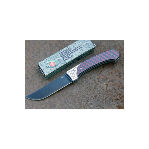 фото Нож складной reptilian pchak-01 red reptilian (россия)