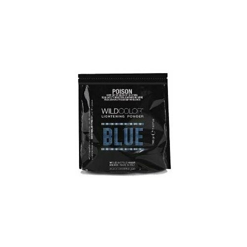 Wild Color Powder Blue - Вайлд Колор Пудра для осветления волос голубая, 500 гр -