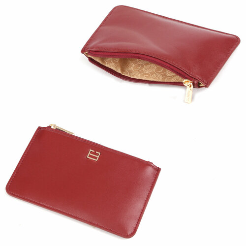 фото Кошелек fabretti q14lmb-51, фактура гладкая, красный