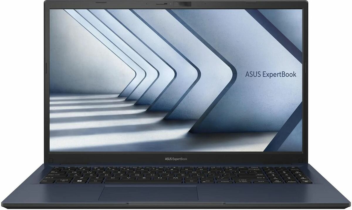Ноутбук ASUS ExpertBook B1 B1502CGA-BQ0519W 90NX0621-M00KY0 15.6" IPS Intel Core i3 N305 1.8ГГц 8-ядерный 8ГБ DDR4 256ГБ SSD Intel UHD Graphics Windows 11 Home черный