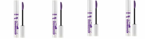 Тушь для ресниц LuxVisage (Люкс Визаж) Perfect Color Веер пышных ресниц, оттенок Violet, 9 г х 4шт