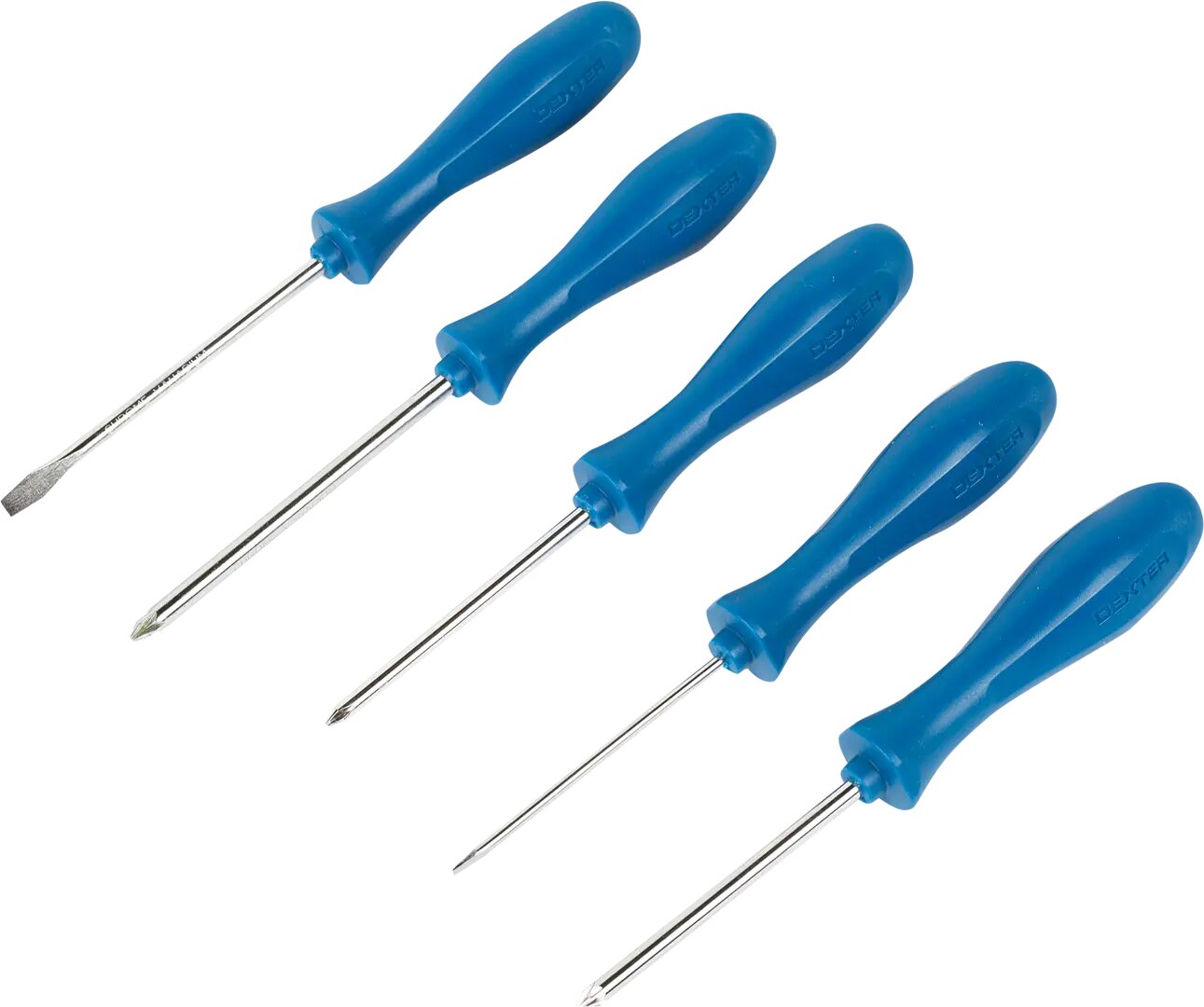 фото Набор отверток Dexter Basic SL/PH/PZ 5 шт.