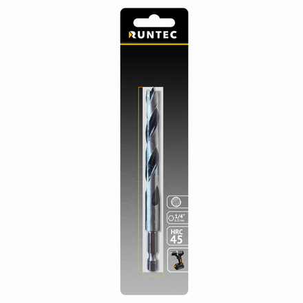 фото RUNTEC RT-DT10 Сверло по дереву Runtec HRC45 10 x 132 мм HEX 1/4"