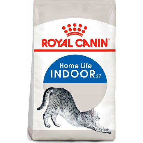 Сухой корм Royal Canin Indoor 27 сбалансированный для взрослых кошек, живущих в помещении, 400г корм для кошек royal canin indoor 27 сбалансированный для живущих в помещении сух 400г