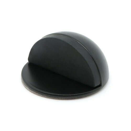 Упор дверной напольный самоклеящийся FIXBERG E-C3013 черный