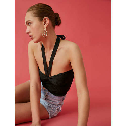 фото Топ koton, размер 40, черный