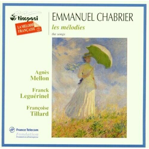 AUDIO CD Charbrier. Les Melodies - Mellon, Leguerinel, Tillard. 1 CD