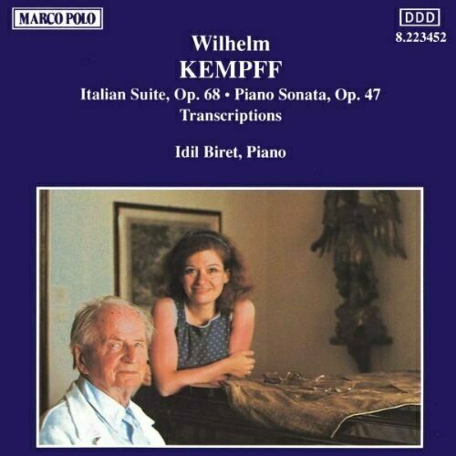 AUDIO CD Wilhelm Kempff: Italian Suite, Op. 68 - Piano Sonata, Op. 47 - Transcriptions. 1 CD