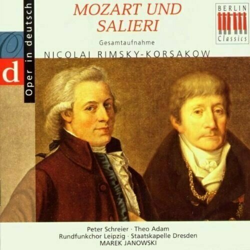 AUDIO CD Rimsky-Korsakow, Mozart und salieri - Schreier / Adam / Janowski