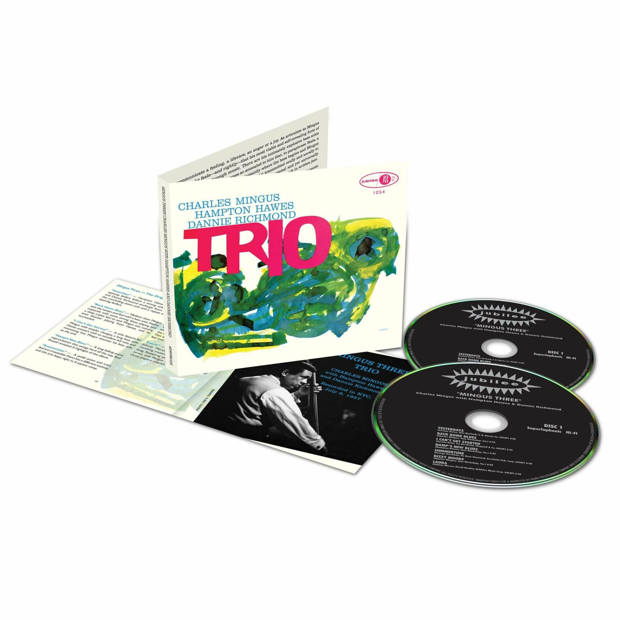 Диск Charles Mingus (1922-1979) - Mingus Three (2 CD)
