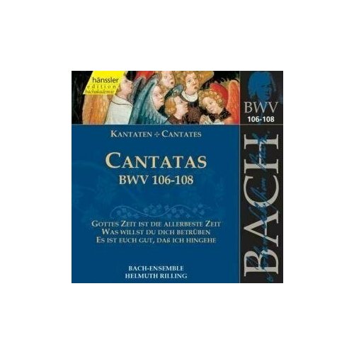 audio cd bach j s cantatas bwv 182 184 AUDIO CD BACH, J.S: Cantatas, BWV 106-108