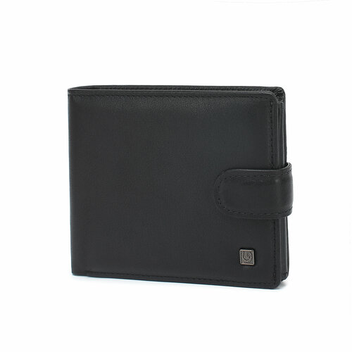 фото Кошелек loui vearner, фактура зернистая, черный