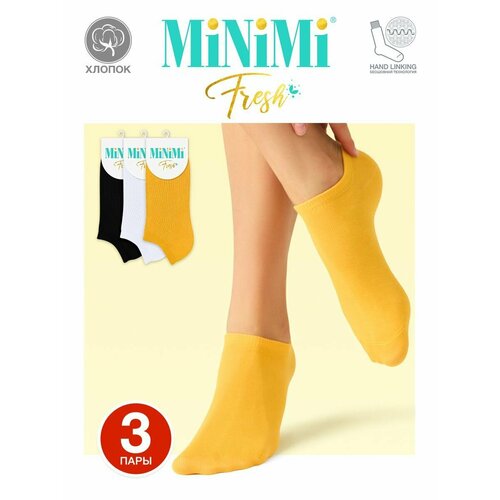 фото Носки minimi, 3 пары, 3 уп., размер 39-41, мультиколор