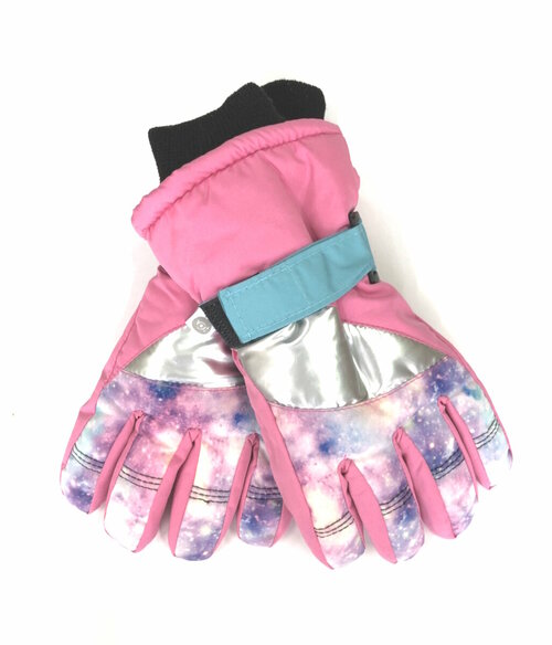 Перчатки Yo!, размер 16, розовый