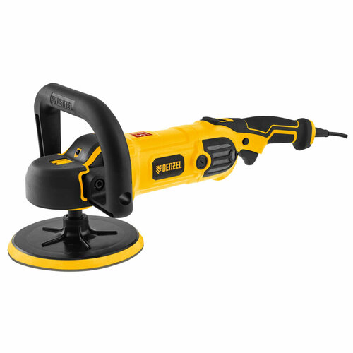 Машина полировальная DENZEL CP-180 1400 Вт 180 мм 0-3000 обмин арт 27701 14214₽