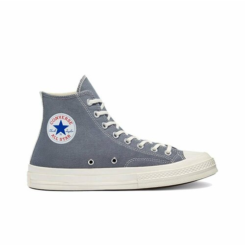 фото Кеды converse converse custom chuck taylor all star high top, размер 42,5eu, бежевый, серый