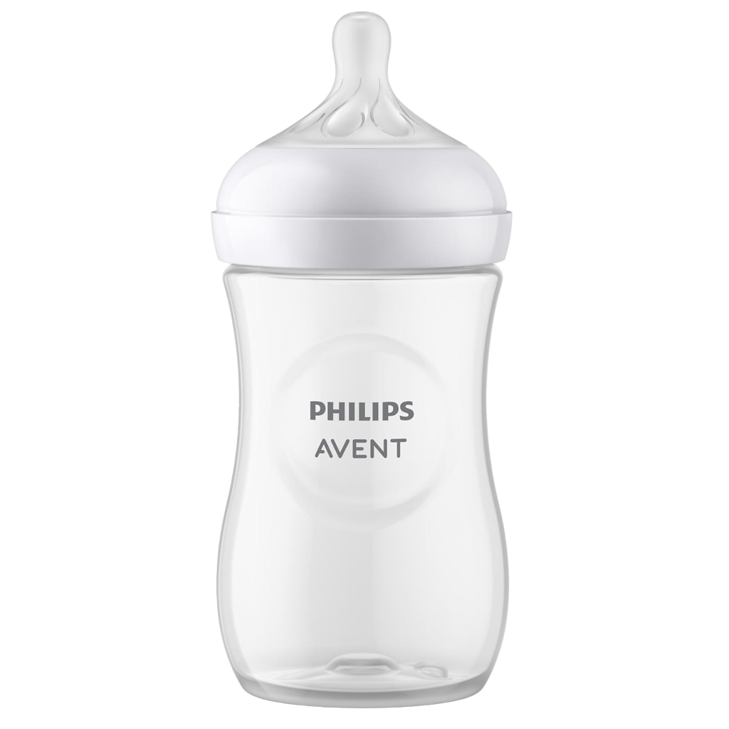 Philips Avent Бутылочка для кормления медленный поток Natural Response 1+ SCY903/01 260 мл 1 шт