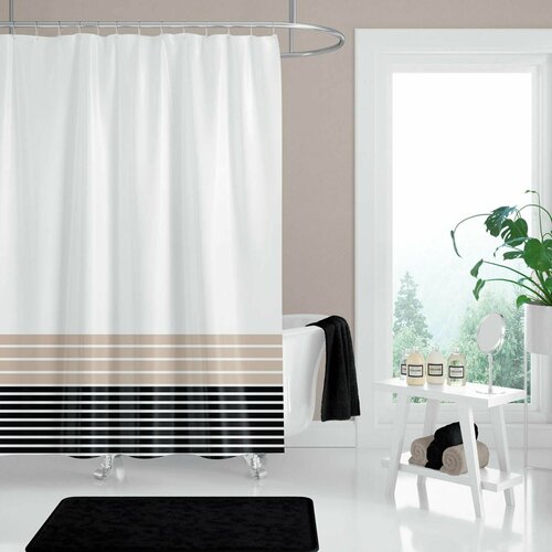 Штора для ванной Retro textil tropik line 180х200 1977₽