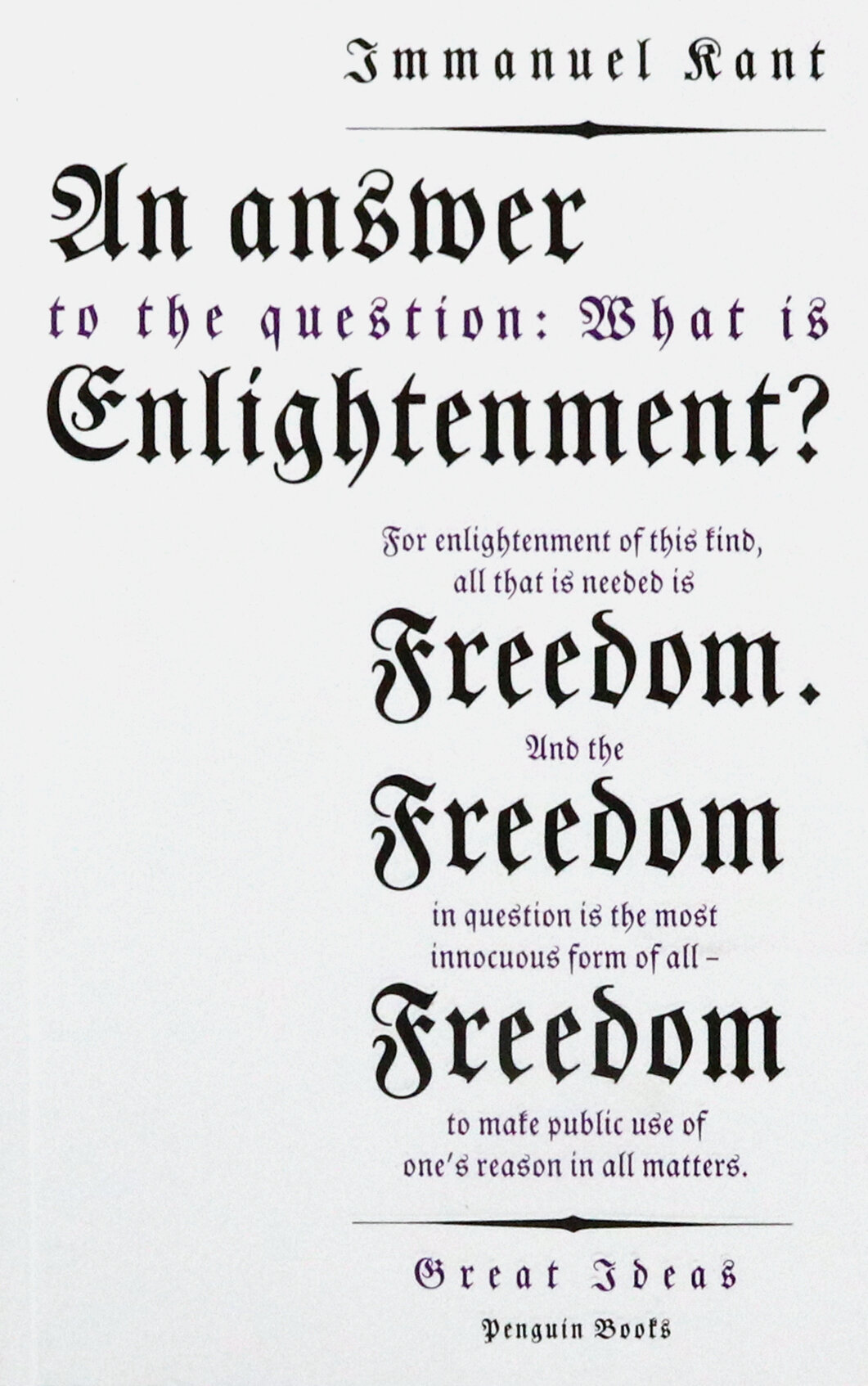 To Answer to the Question What is Enlightenment - фото №2