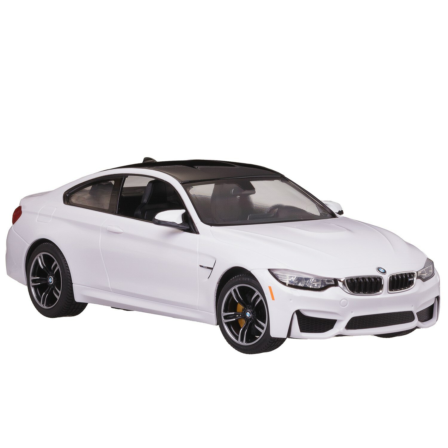 Машина р у 1:14 BMW M4 Coupe, цвет белый, светящиеся фары 70900W
