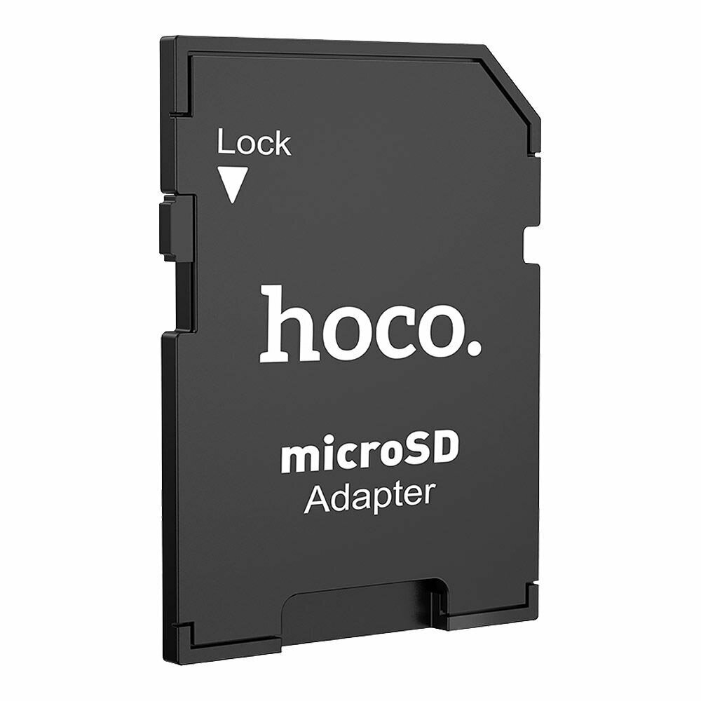 Адаптер для карты памяти HOCO HB22 MicroSD на SD (черный)