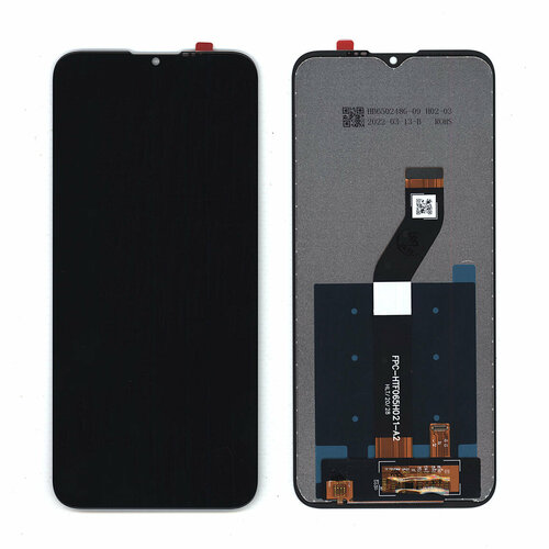Модуль (матрица + тачскрин) для Motorola G8 Power Lite черный модуль матрица тачскрин для highscreen power ice черный