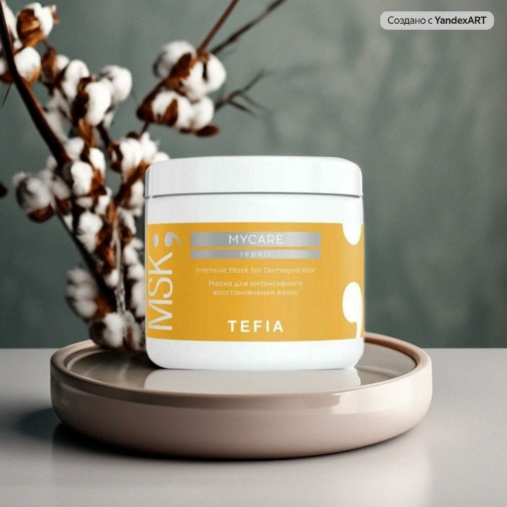 Tefia MyCare Repair Intensive Mask for Damaged Hair Маска для интенсивного восстановления волос, 500 мл, банка