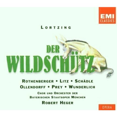 dialog Lortzing: Der Wildschutz. Rothenberger, Litz, Schadle, Ollendorff and Wunderlich