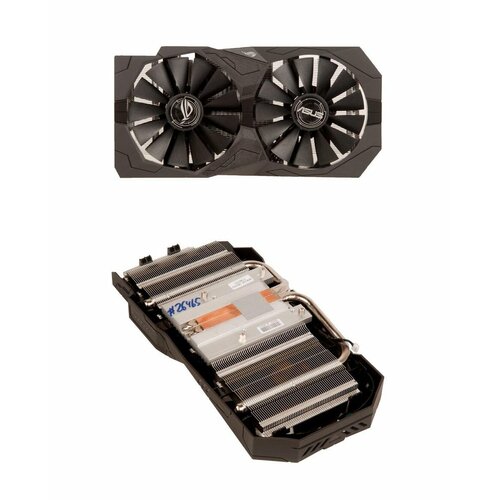 Система охлаждения видеокарты Asus Graphics card ATI ROG-STRIX-RX570-4G-GAMING ATI ROG-STRIX-RX570-O4G-GAMING 399900₽