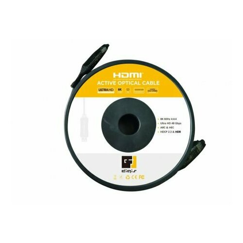 Кабель Digis DSM-CH25-AOC HDMI-HDMI 20 оптический AOC 25 метров 4K 60Гц 444 HDR 18 Гбс 27788₽