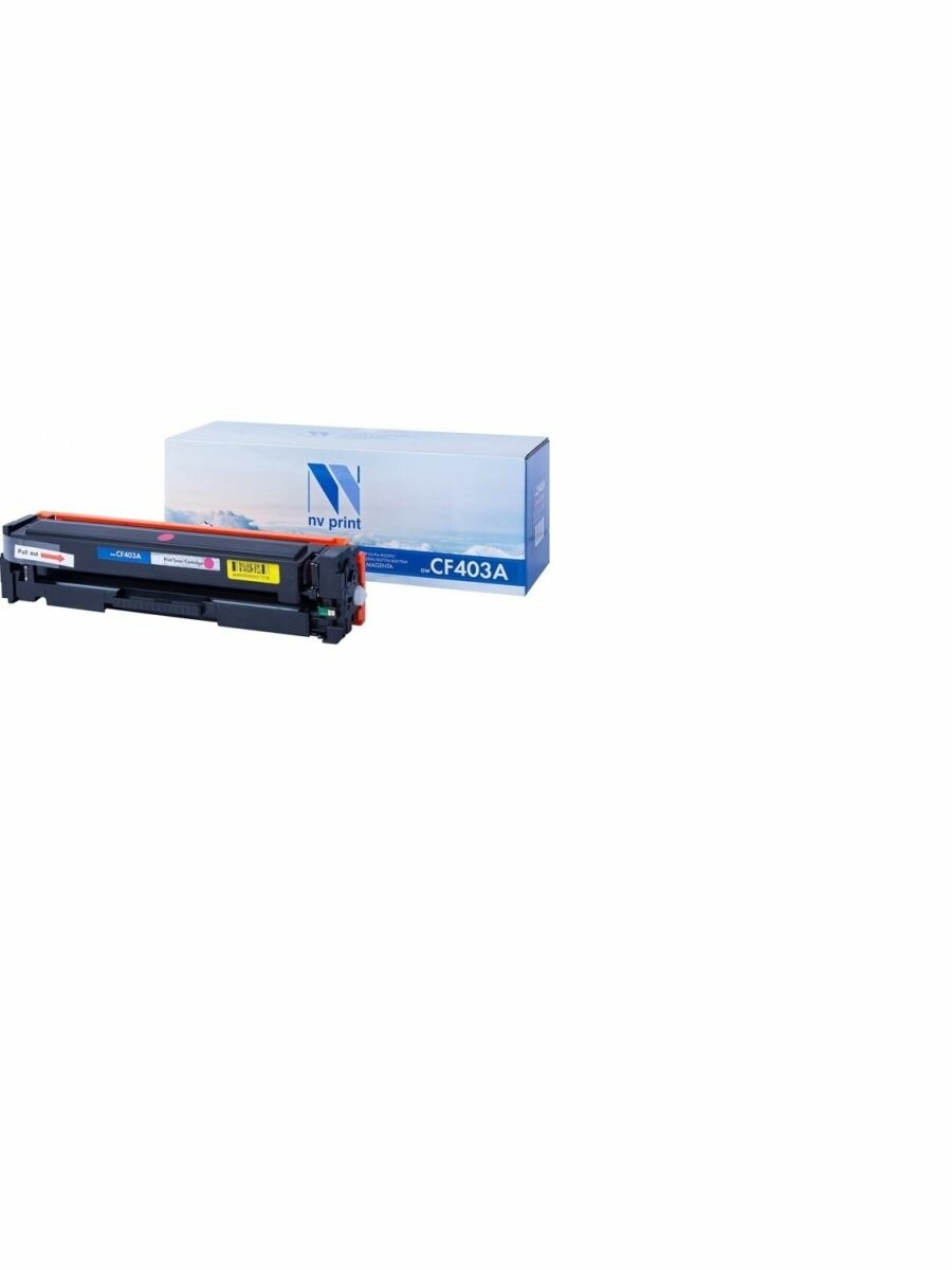 Картридж лазерный NV Print совместимый CF403A Пурпурный
