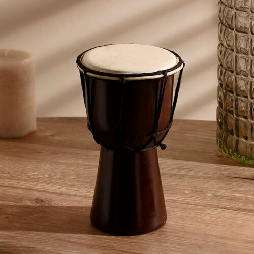 Музыкальный инструмент барабан джембе Классика 20х12х12 см