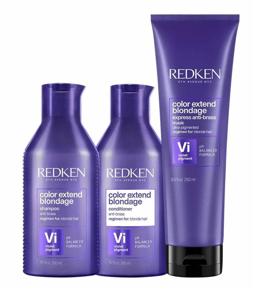 Redken Кондиционер с ультрафиолетовым пигментом для оттенков блонд, 300 мл (Redken, ) - фото №14