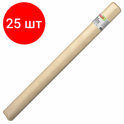 Комплект 25 шт, Калька под карандаш, рулон 420 мм х 20 м, 30 г/м2, STAFF, 128994