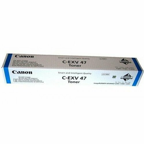 Картридж Canon C-EXV47C картридж c exv47 yellow для принтера кэнон canon ir advance c250i ir advance c350i ir advance c351i